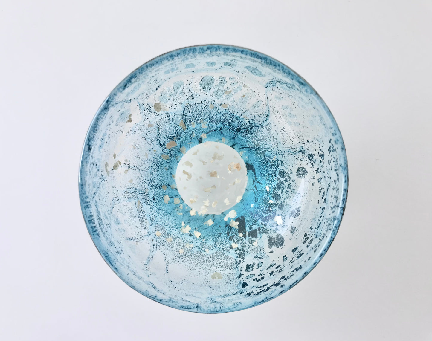 Juego de copa y decantador de lámina de cobre Kojima Glass Glass Artists #GW-5