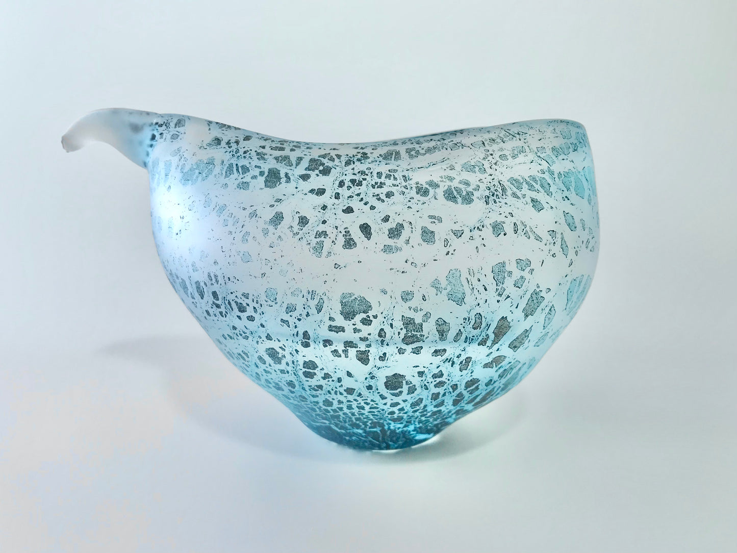 Juego de copa y decantador de lámina de cobre Kojima Glass Glass Artists #GW-5