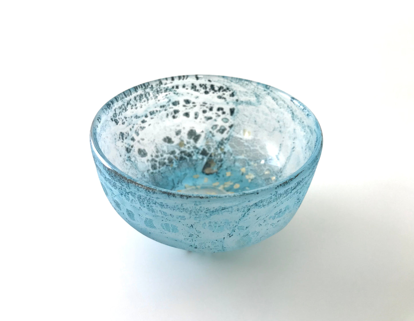 Juego de copa y decantador de lámina de cobre Kojima Glass Glass Artists #GW-5