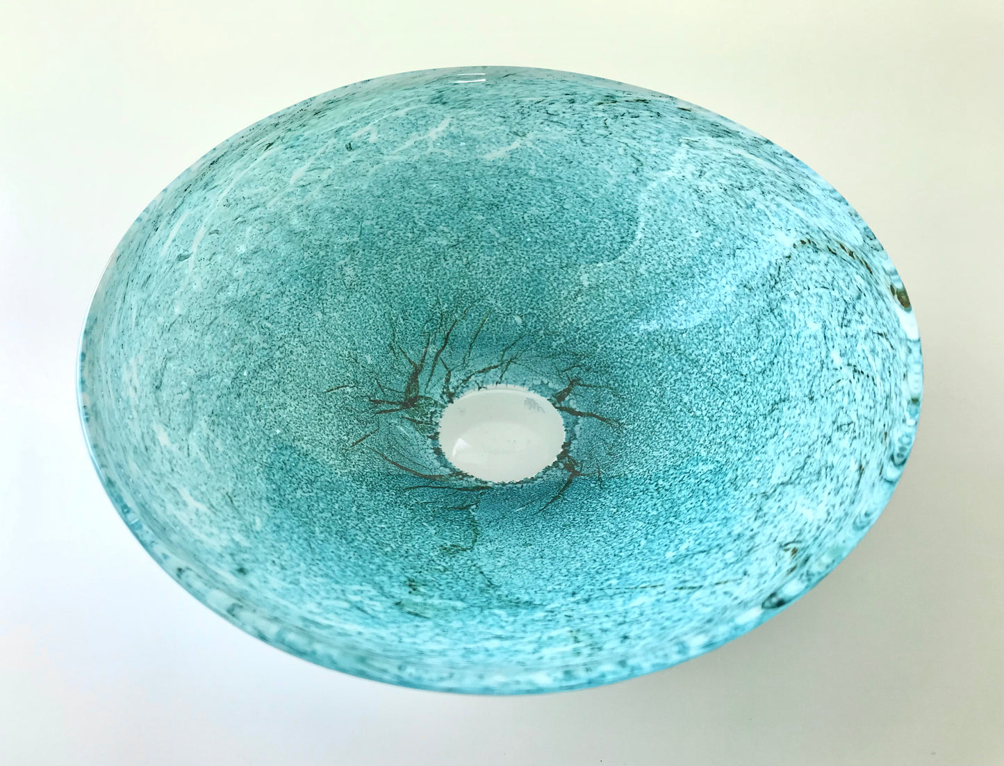 爽青 平鉢  Glass Artists by Kojima Glass #GW-2