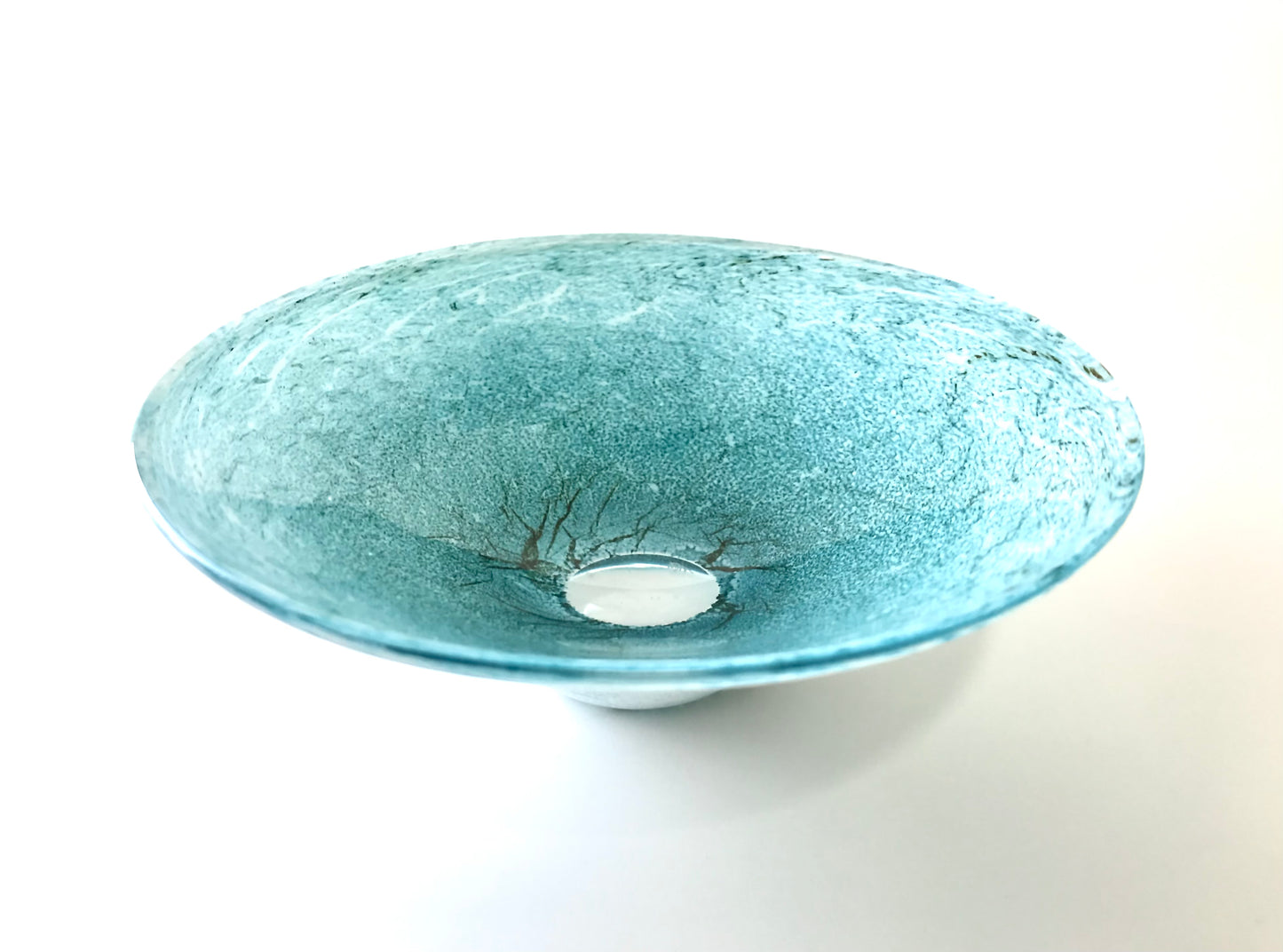 爽青 平鉢  Glass Artists by Kojima Glass #GW-2