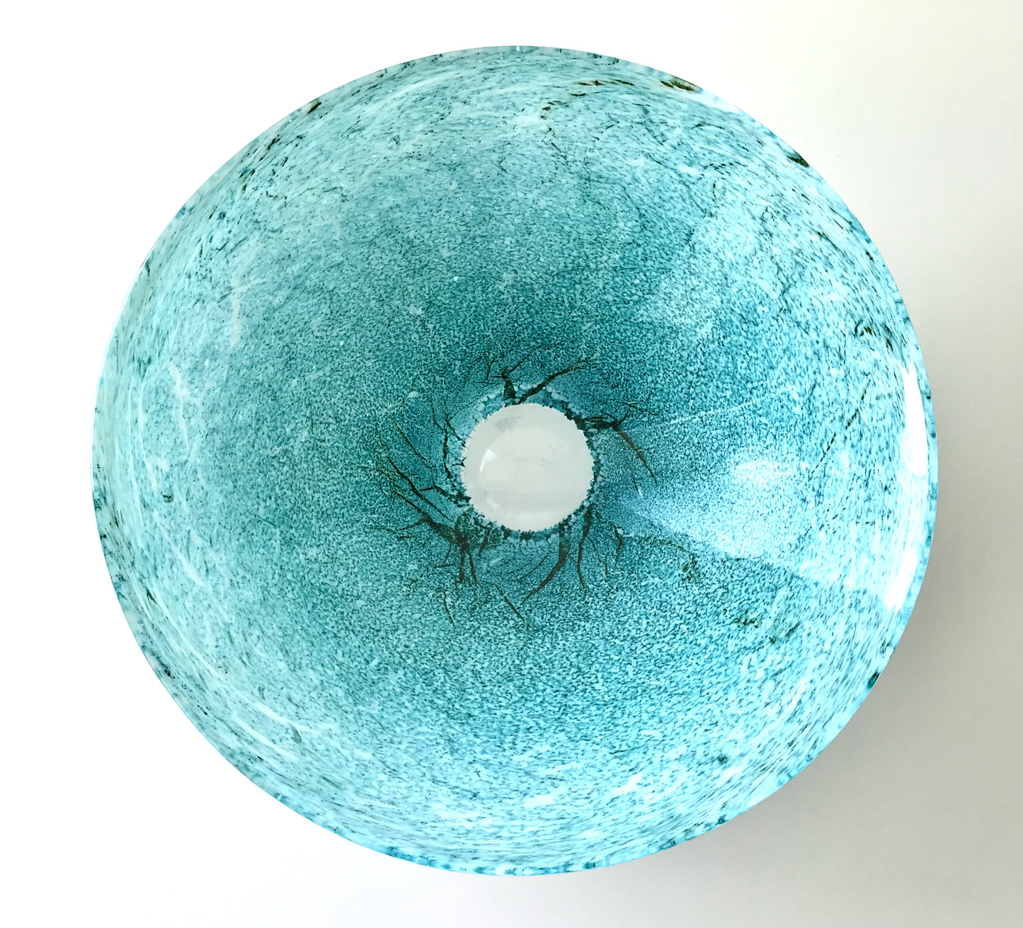 爽青 平鉢  Glass Artists by Kojima Glass #GW-2