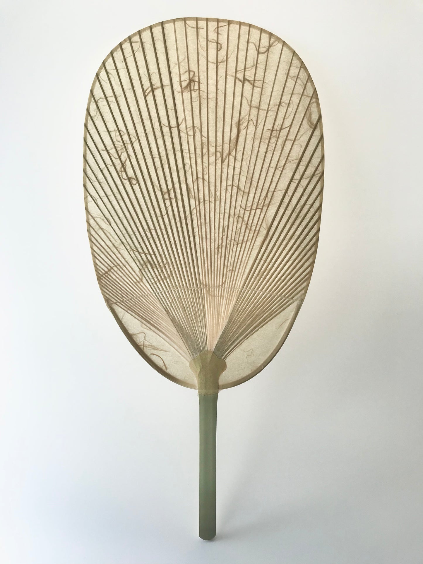 Marugame Uchiwa Traditional Craftsman Junko Mitani × Tosa Washi × MUSUHI Dragon Soaring Through Clouds (Gold) #MU-2