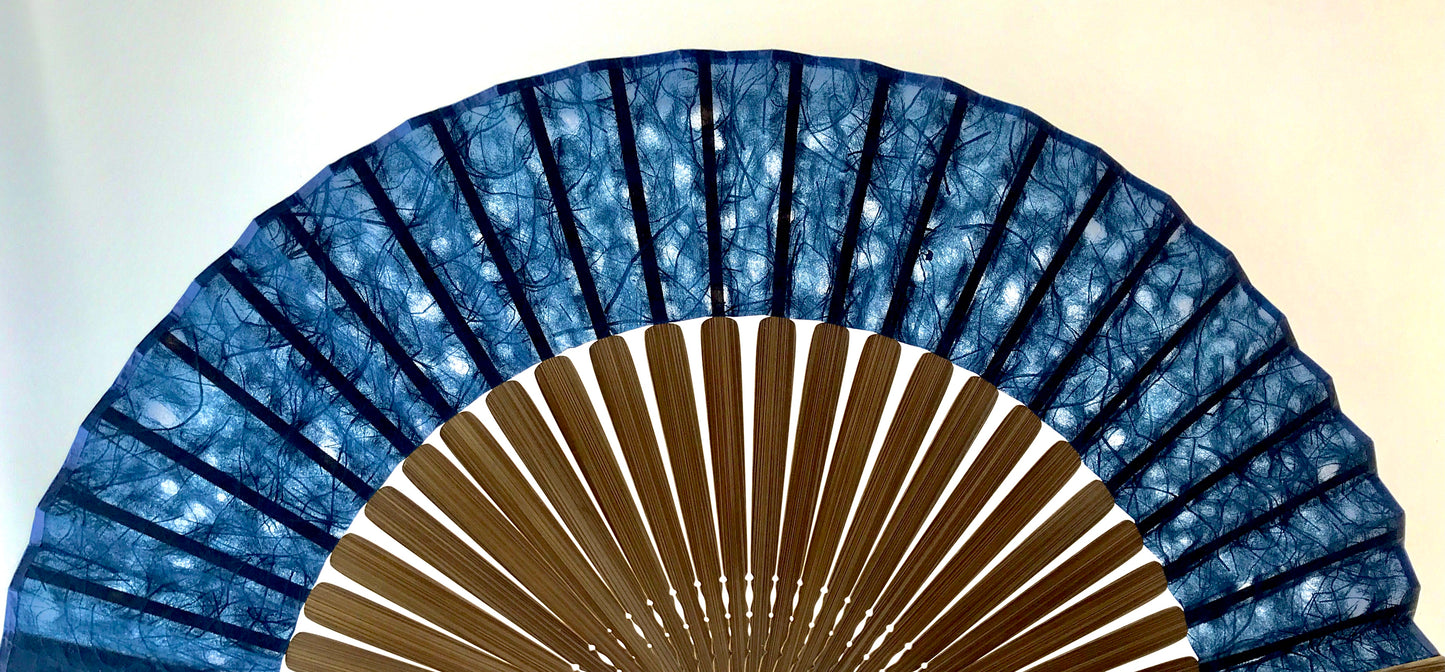 Kyo-sensu / Tan-chi x Tosa Washi x MUSUHI Rakusuishi (Navy Blue) #KS-7